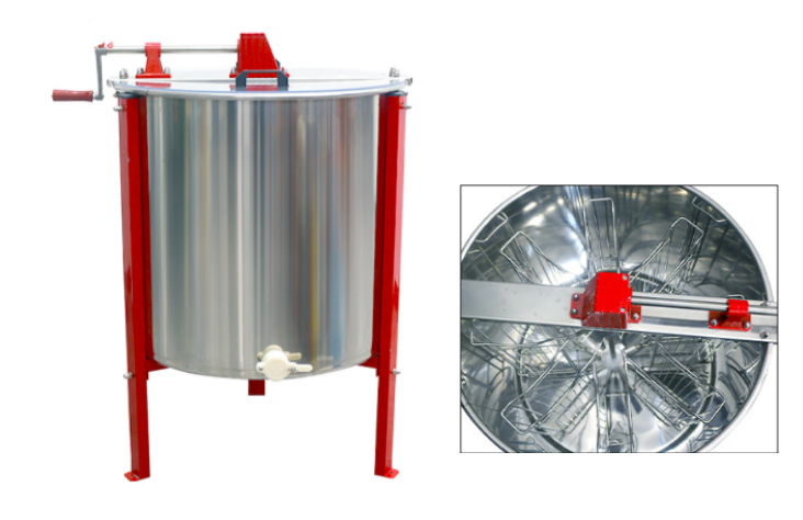 8-Frame Manual Honey Extractor