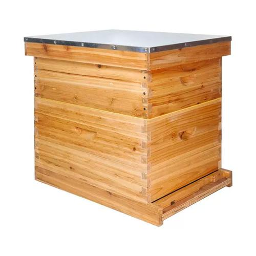 Wax-dipped Langstroth 10-Frame Beehive
